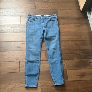 Pilcro Women's High-Rise Denim Blue Skinny Jeans by Anthropology